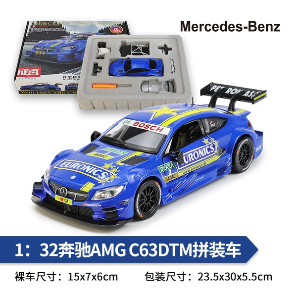 Mercedes Benz, blue constructor, scale 1:32