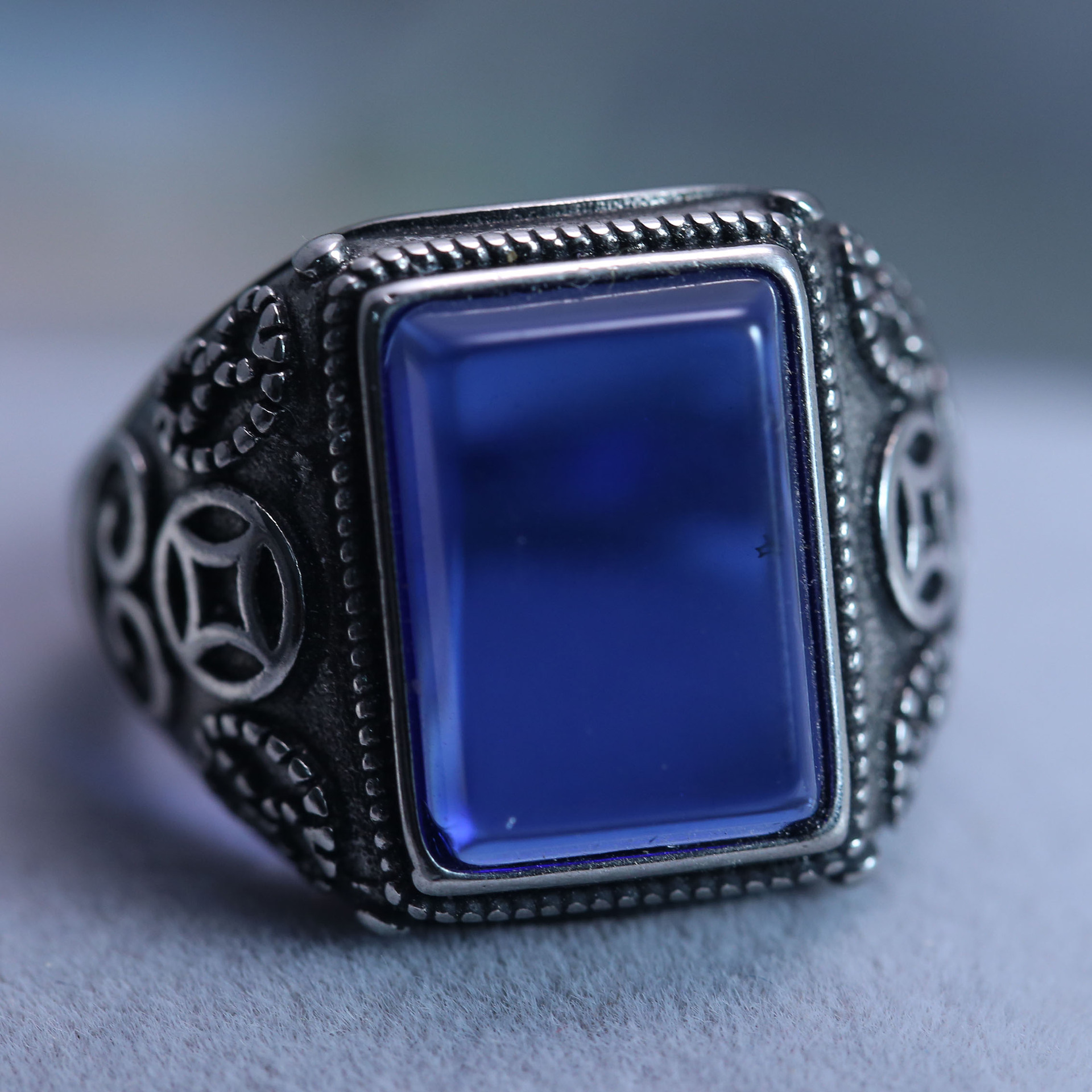 Retro agate coins