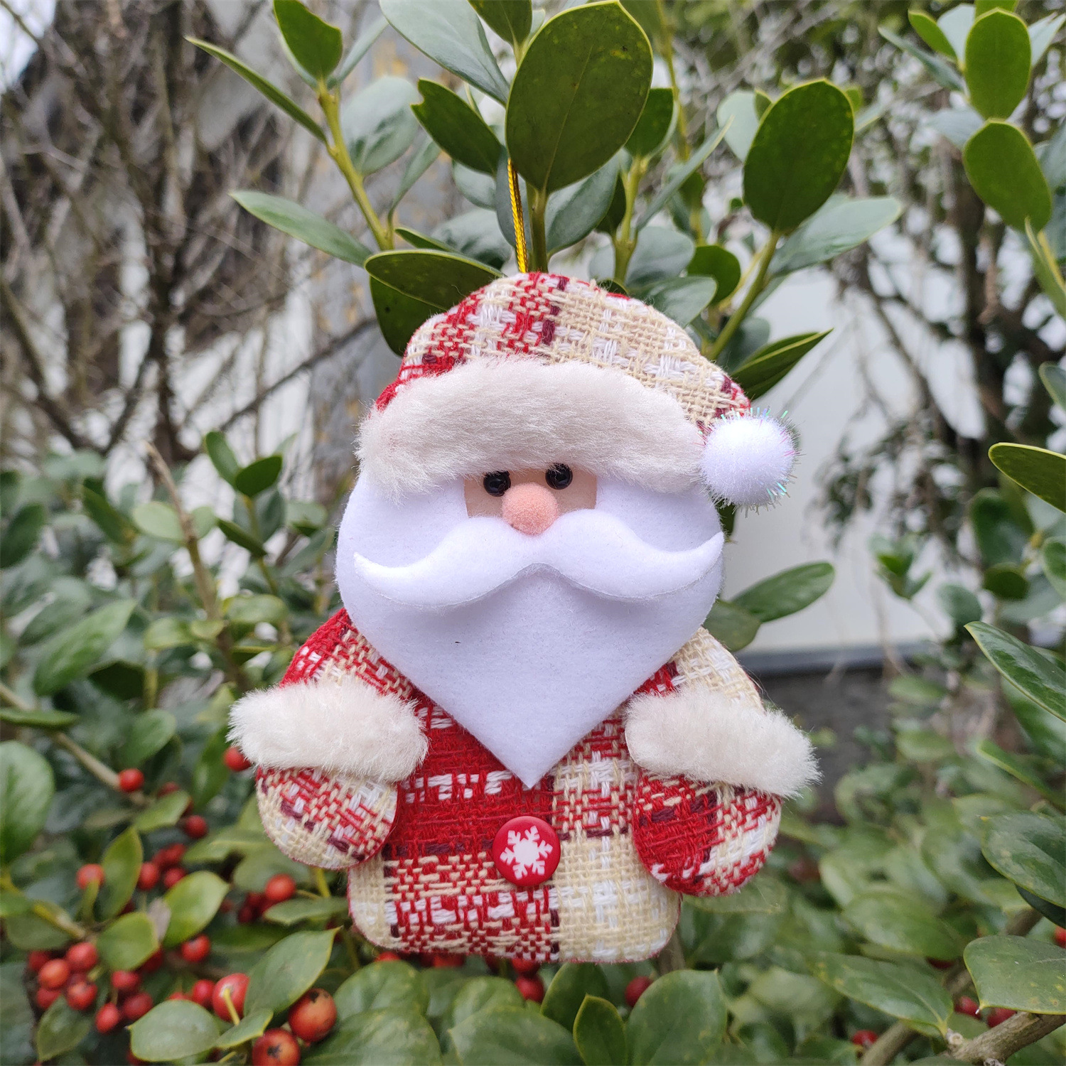 2024 nuevo árbol de Navidad muñeca pequeña pieza colgante