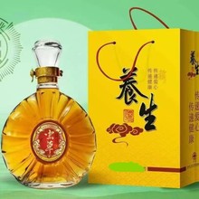 中药材浸泡滋补灵芝养生酒XO瓶白酒人参酒 鹿鞭酒500ml手提礼盒