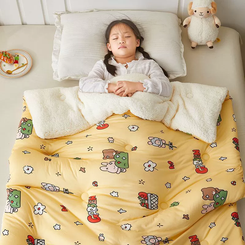 Children's winter duvet for kindergarten, increased thickness