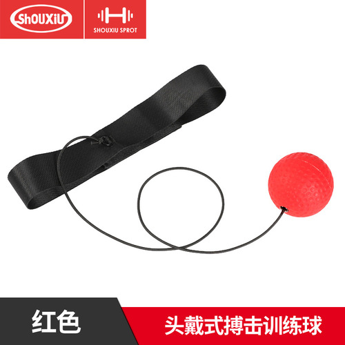 Head-mounted speed reaction ball boxing, Muay Thai, sanda, combat training reaction ball, head-mounted speed ball reaction ball