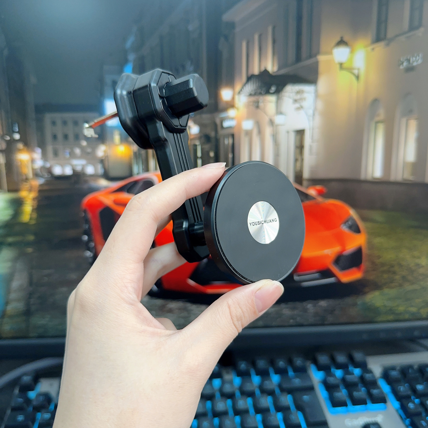 2024 salida de aire especial alargada nuevo gancho para apoyar el teléfono móvil del coche coche universal soporte de coche navegación