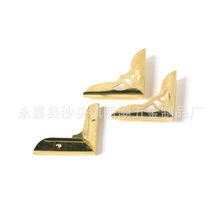 30mm新中式仿古铁皮礼盒包装盒笔记本书角四边包角配件厂家直供