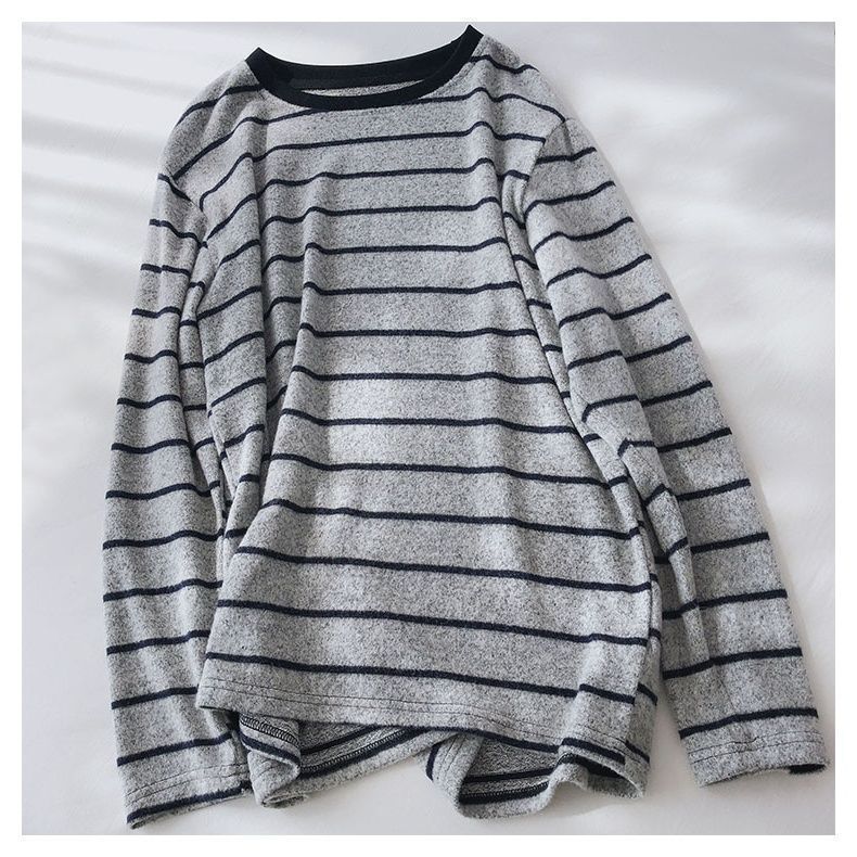 アウトレット ~ キャビネットカット2 ~ 300斤の毛筋長袖tシャツ女性秋冬肉隠し上着ins|undefined