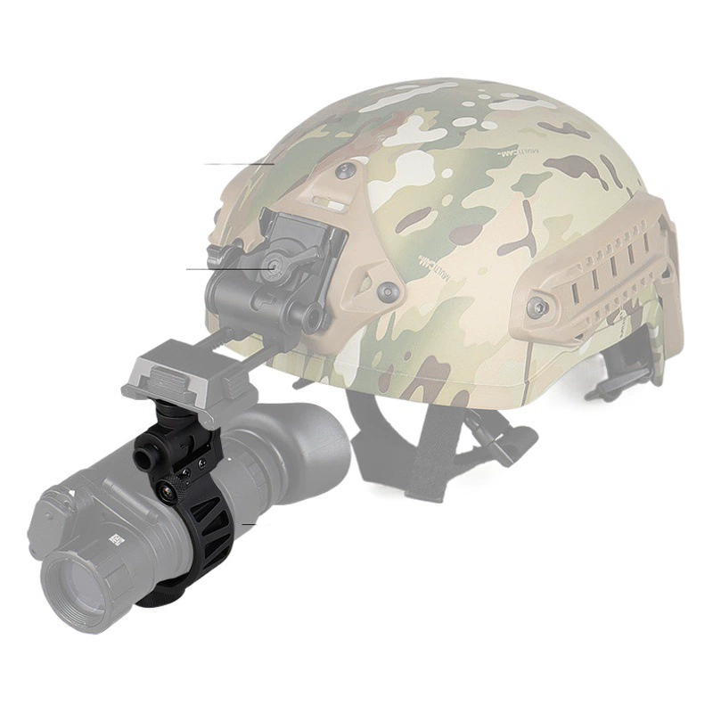 Спорт на открытом воздухе PVS-14 гибочный кронштейн монокулярный телескоп ночного видения металлический гибочный кронштейн