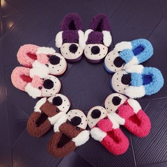【30% Off Sale】Children's Cartoon Cotton Slippers - Winter New Home Use Anti-Slip Warm Plush Fleece Slippers