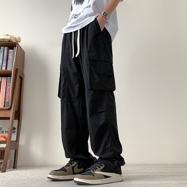 Men's cotton thin universal trousers