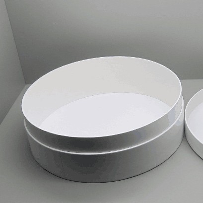 圆形手工裱纸盒天地盒帽盒圆形盒蛋糕盒环保可降解