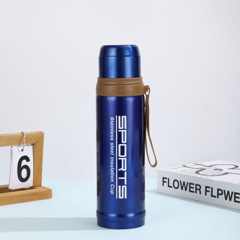 创意便携子弹头保温壶304不锈钢保温杯运动水杯厂家吊带随手杯子|undefined
