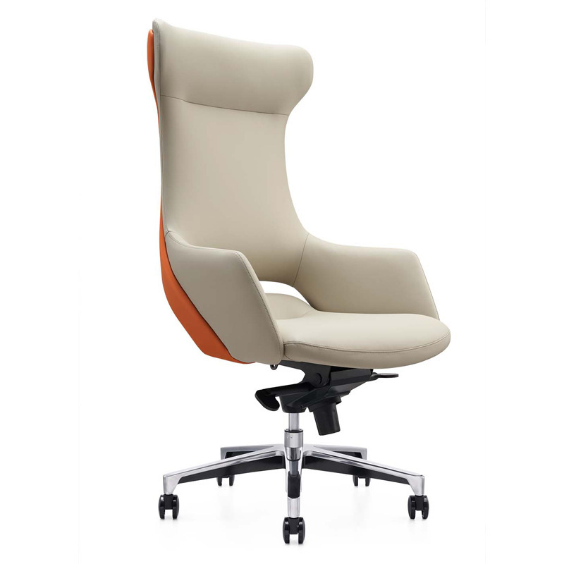 Nordic Simple Fashion Light Luxury Boss Office Chair Leather High-end Designer Executive Chair Computer Chair Comfortable Sedentary Nordic Simple Fashion Light Luxury Boss Office Chair Leather High-end Designer Executive Chair Computer Chair Comfortable Sedentary