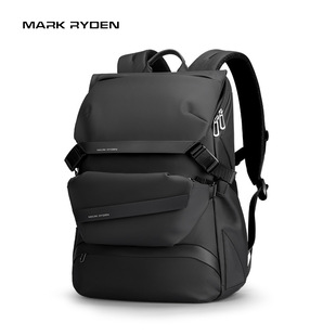 Mark Ryden Men's Business Travel Backpack Detachable Letter Bag Backpack Large Capacity 15.6 Computer Bag