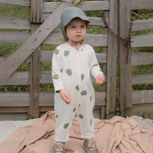 muaqiaqia Scandinavian Style Baby Clothes Jumpsuit Long-sleeved Baby Clothes Autum Crawling Clothes 4YCH066