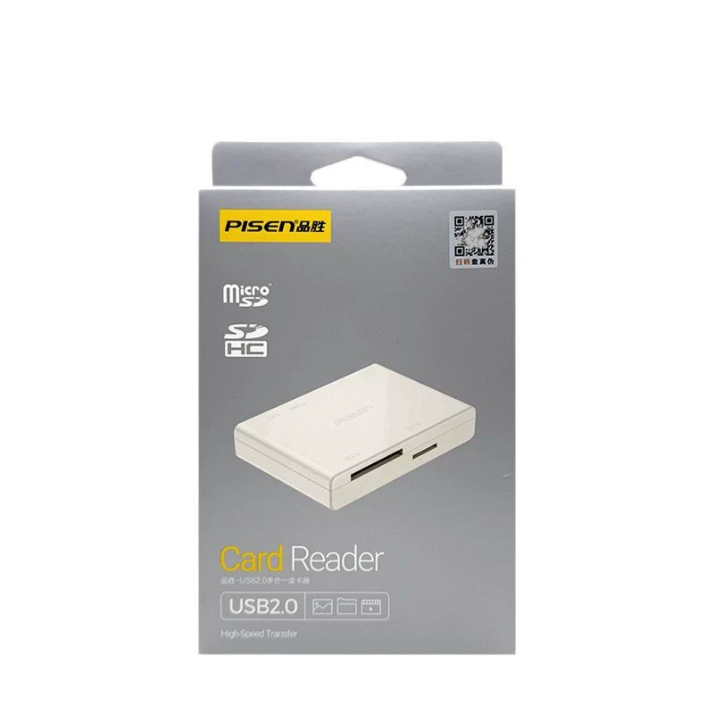 Плотер All-in-One Card Reader SD TF CF MS SLR Digital Camera Memory Driving Recorder Multifunctional