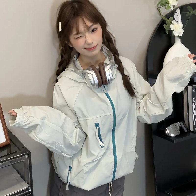 アウトドア軽量日焼け止め UPF50+クリーンフィットスポーツウェアアイスシルク速乾性オリジナル糸日焼け止め服|undefined