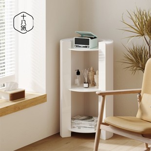 Eighteen Paper Storage Rack Kitchen Storage Floor Multi-layer Rack Bedside Multifunctional Bookshelf Movable Folding Rack