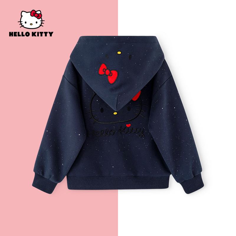 HelloKitty秋季新款女童装时尚百搭外套中大童上衣AC5328ZC404|undefined