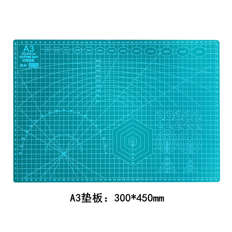 Placa de cojín A3 - 60 ° por encima - 0cm - 0cm