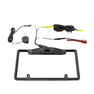 American license plate frame camera license plate frame reversing radar camera all-in-one car reversing image