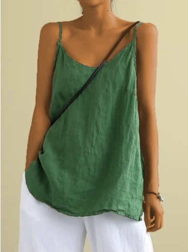 Women's Camisole Tank Tops Backless Simple Style Solid Color display picture 6