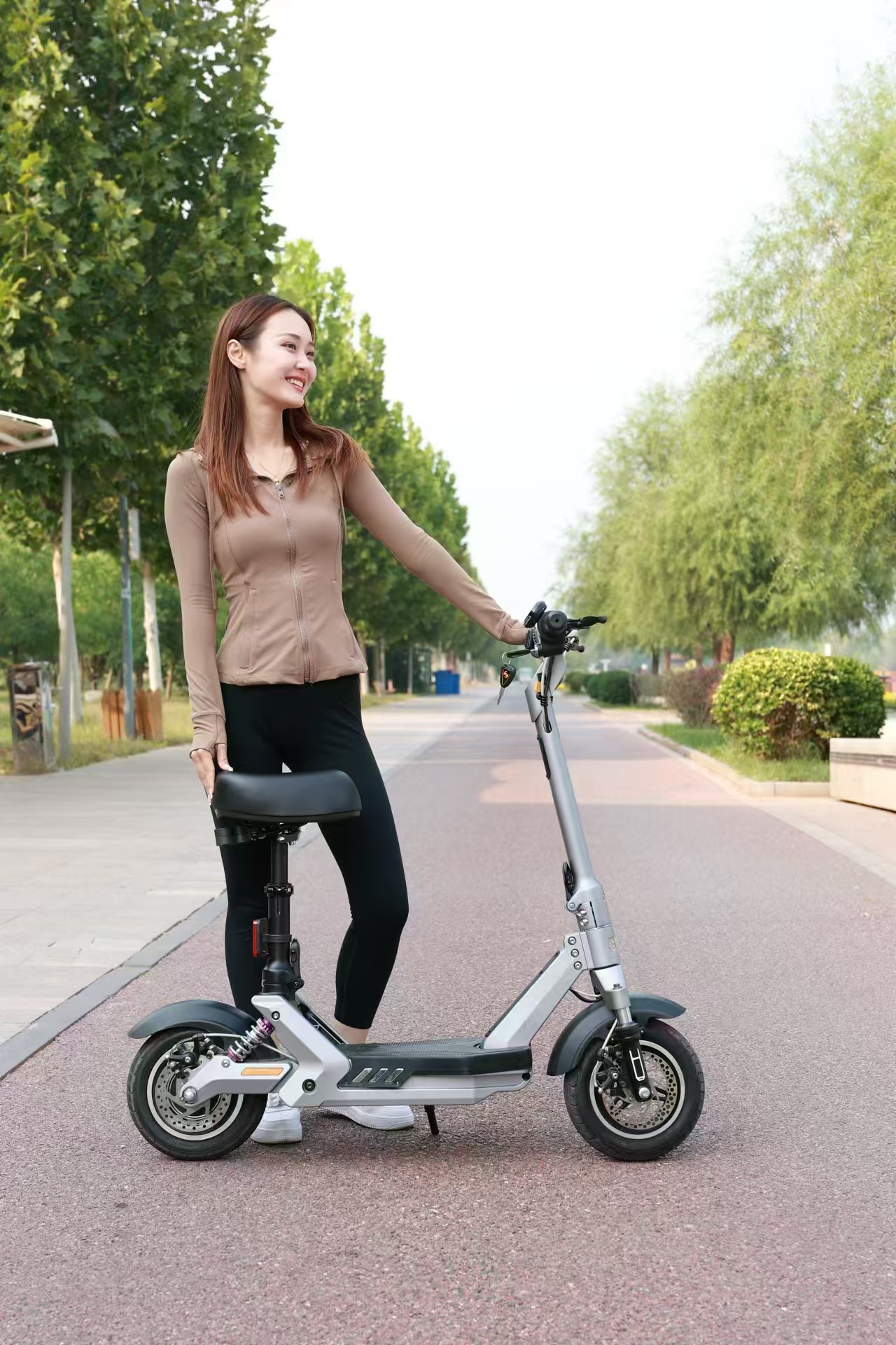 Mini Electric Car Adult Scooter Folding Electric Scooter Women's Small Walking Two-wheeled Portable Battery Car