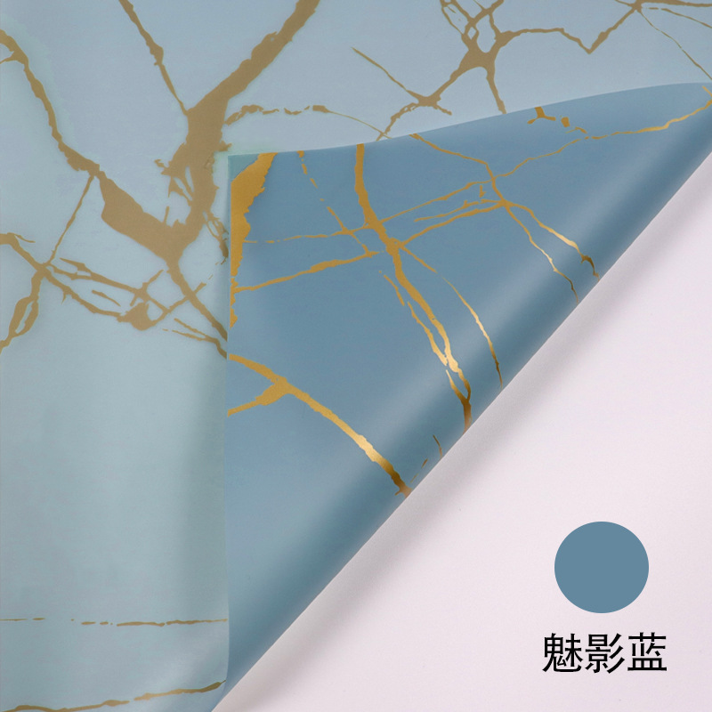 Azul fantasma; 58cm*58cm