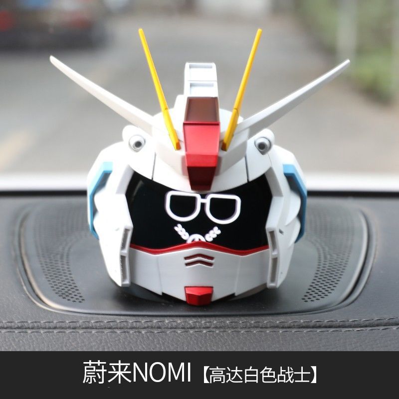 蔚来nomiNOMI帽子车载机器人头饰高达大黄蜂改装加装头盔模型装饰|undefined