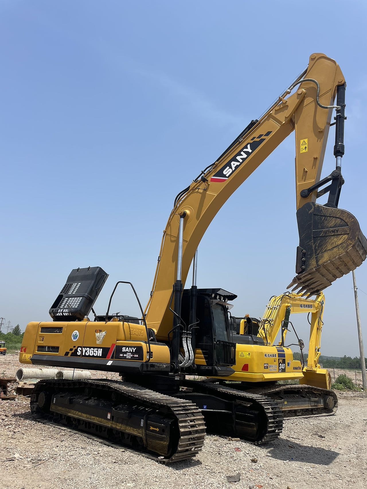 Venta de segunda mano Carter 320D Komatsu 200 SanY205 línea de exportación de excavadoras modernas 215