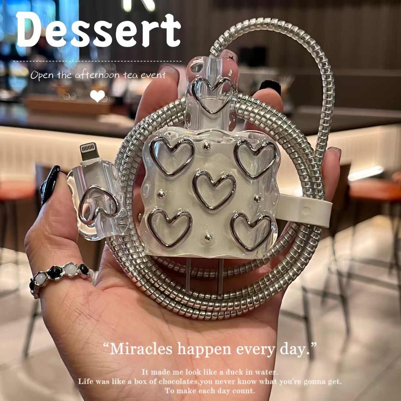 Para Apple 14 línea de datos cubierta protectora iPhone13 cargador cabezal 12promax bobinado estuche para iPad