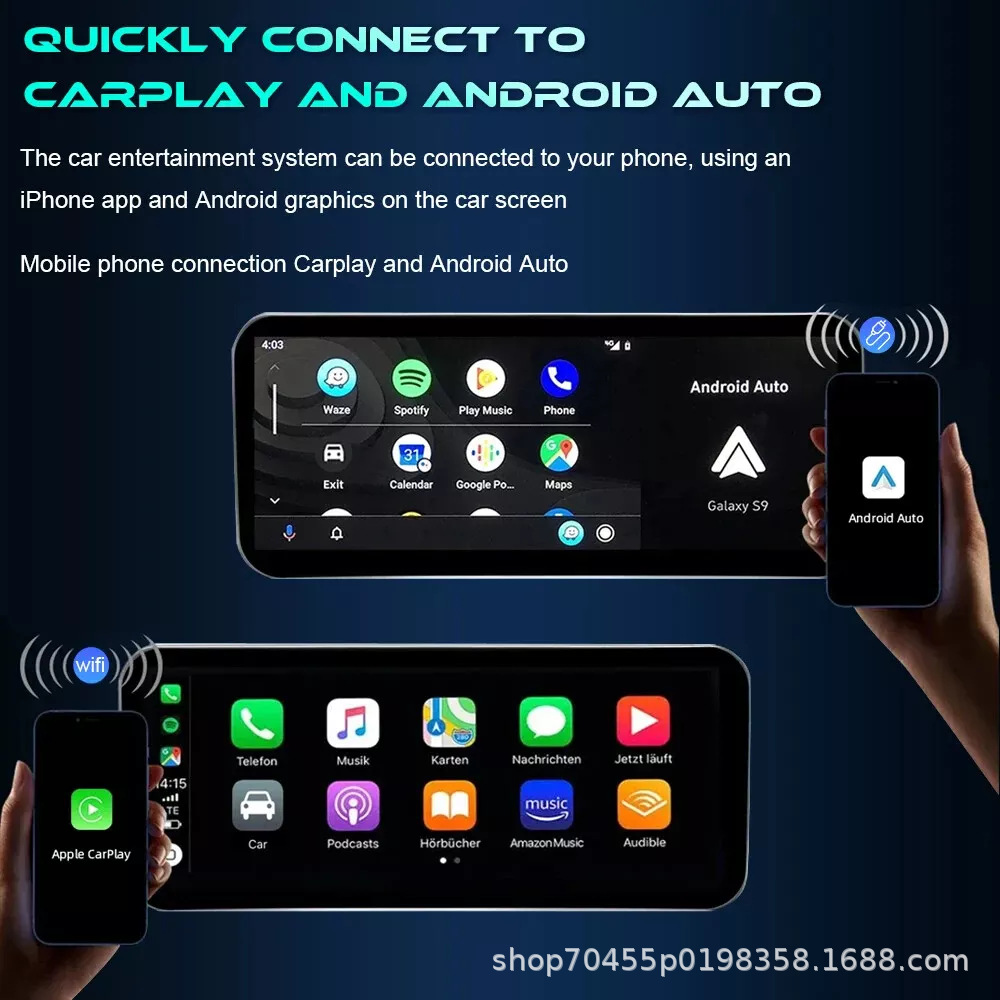 Suitable for 11-14 Mercedes-Benz C-Class W204 Ntg4.5 Android Central Control Large Screen Gps Navigator Carplay