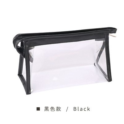 Caja de lápices transparente de gran capacidad para niñas de secundaria de alto aspecto niñas de primaria y secundaria estudiantes de papelería caja de lápices bolsa de papelería