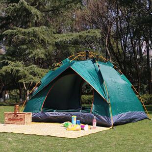 Tent Outdoor Automatic Folding Camping Sun Protection Equipment Oxford Cloth TikTok Internet Red 3 Seconds Quick Opening for Children