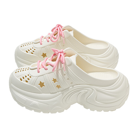 2026 New Women's Outdoor Clog Sandals With Thick Soles, Non-Slip Arch Support, EVA Top Quality Closed-Toe Design For Summer_voghion.com
