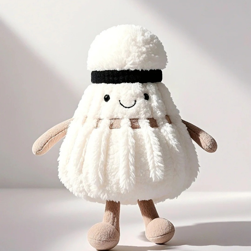 かわいいバドミントン人形のペンダント、かわいいぬいぐるみ、ぬいぐるみペンダント、人形ギフト、誕生日プレゼント|undefined