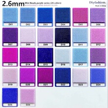 ����ֱ��2.6mmƴ�������Dϵ��26ɫȫɫϵƴ������������ֹ�DIY