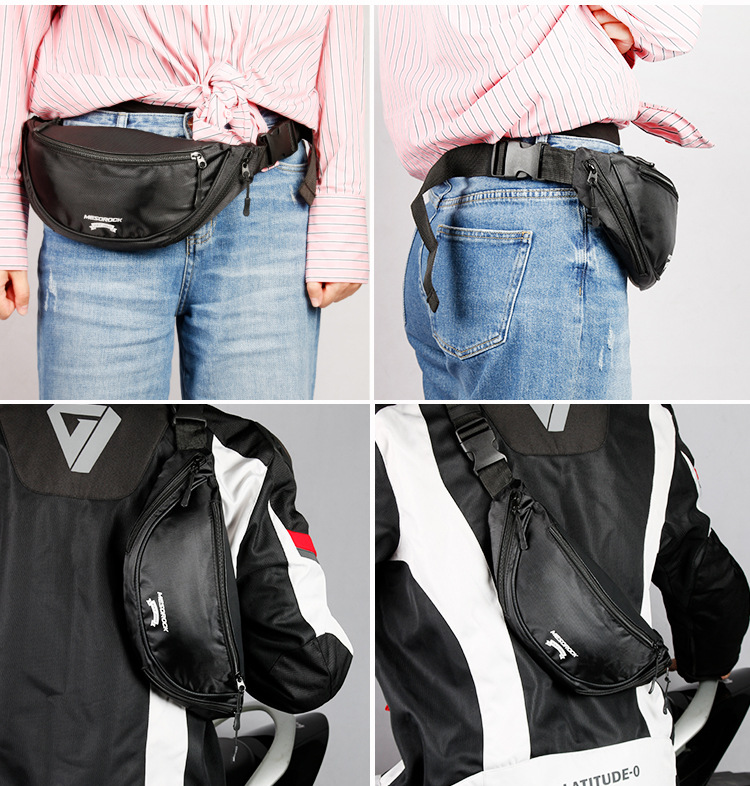 Motorfiets heuptas voor het rijden, veiligheid achterbank, mobiele telefoon, multifunctionele crossbody-knoedeltas voor in de auto,_voghion.com