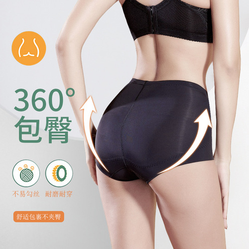 Manufacturer wholesale cross-border presbyopia mid-high waist tummy control pants body shaping body lace breathable large size women's briefs