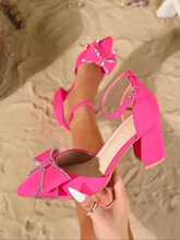 D 36557 Diamond Bow High Heels ˮ�������߸�Ь �羳ŷ��