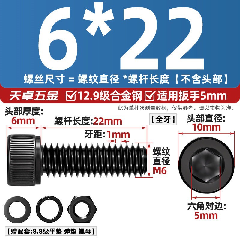 Болт Tianzhuo Wujin M2x3