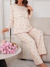 Y 38727 Maternity Nursing Pajamas Set �и�˯�� �羳ŷ��