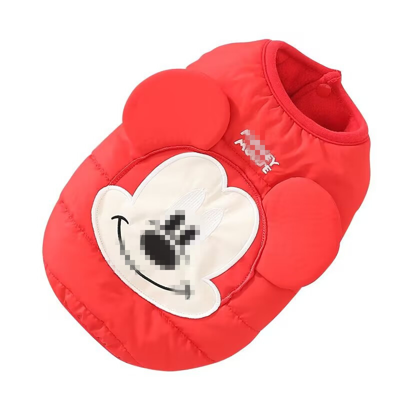 小狗秋冬裝貓咪卡通立體馬甲馬爾濟斯比熊約克夏泰迪冬天棉衣馬甲