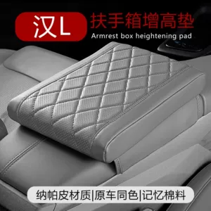 Suitable for Byd Han L Armrest Box Pad Modified Memory Foam Central Armrest Box Heightening Protective Pad for Interior Use
