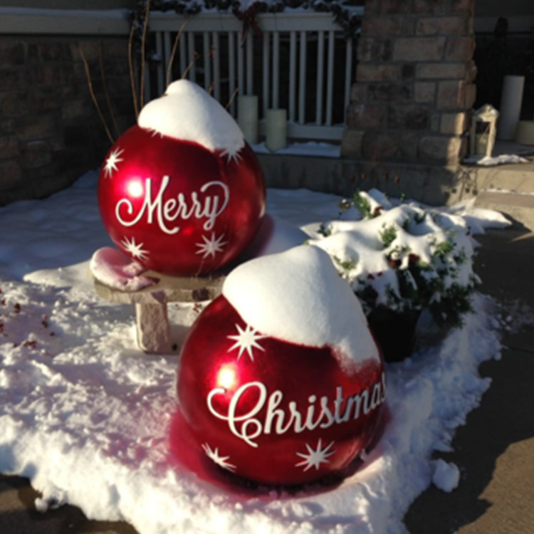 Christmas Snowflake PVC Christmas Balloons display picture 14