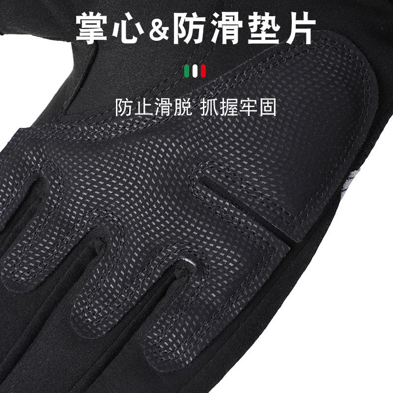 Guantes tácticos camuflado de dedo completo concha blanda motocicleta hombre montar guantes de protección de entrenamiento al aire libre