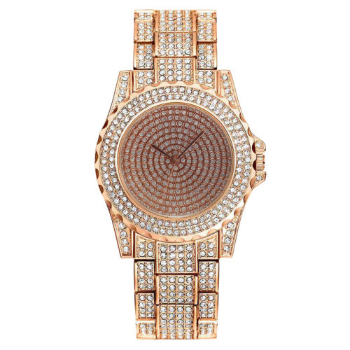 Manufacturer fashion full diamond ladies watch women's watch quartz watch watch quartz watch foreign trade export cross-border