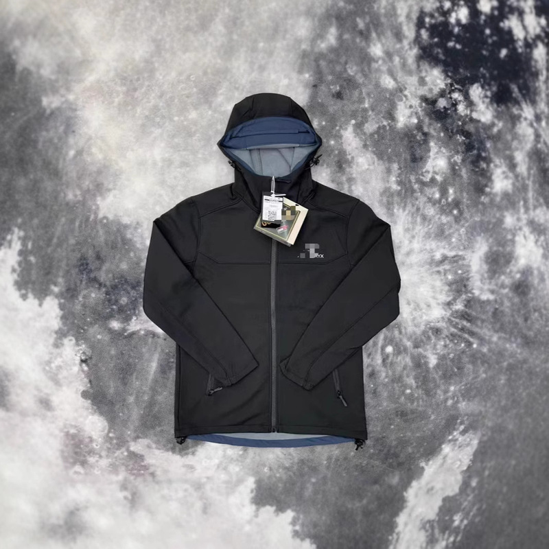 Bird House Jacket Couple Style Unisex Hooded Loose Coat for Spring and Autumn, Available for Wholesale, Striped College Style