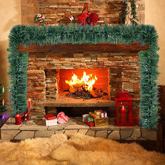 Amazon New 2M Christmas Willow Window Scene Decoration Christmas Tree DIY Decor Christmas Willow Hanging Ornaments