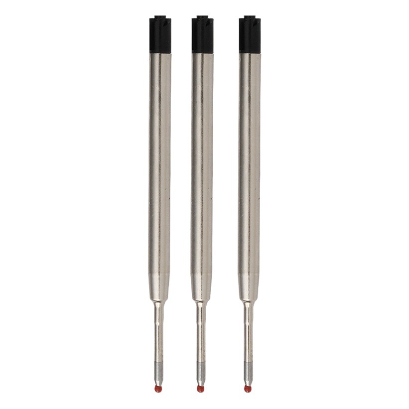 Spot 424 Metal Signature Refill Black Copper Rod Water Pen Replacement Core Baozhu Pen Neutral Refill Water-based