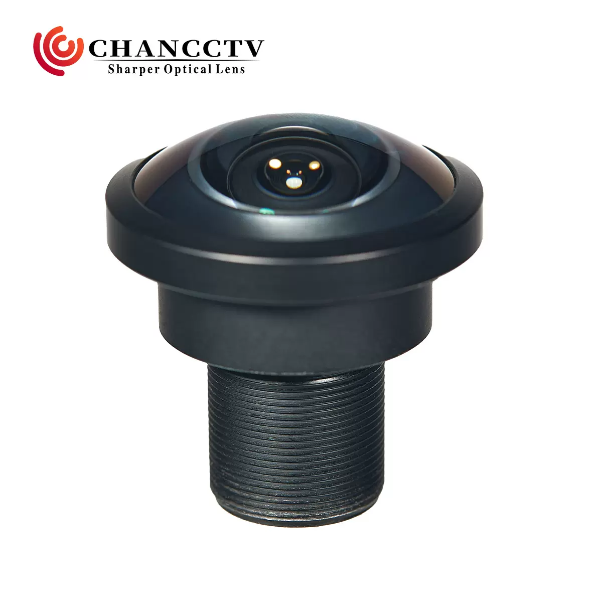 水平像高7.68mm鱼眼镜头1/1.8"机场码头大型卖场监控车辆环视16MP