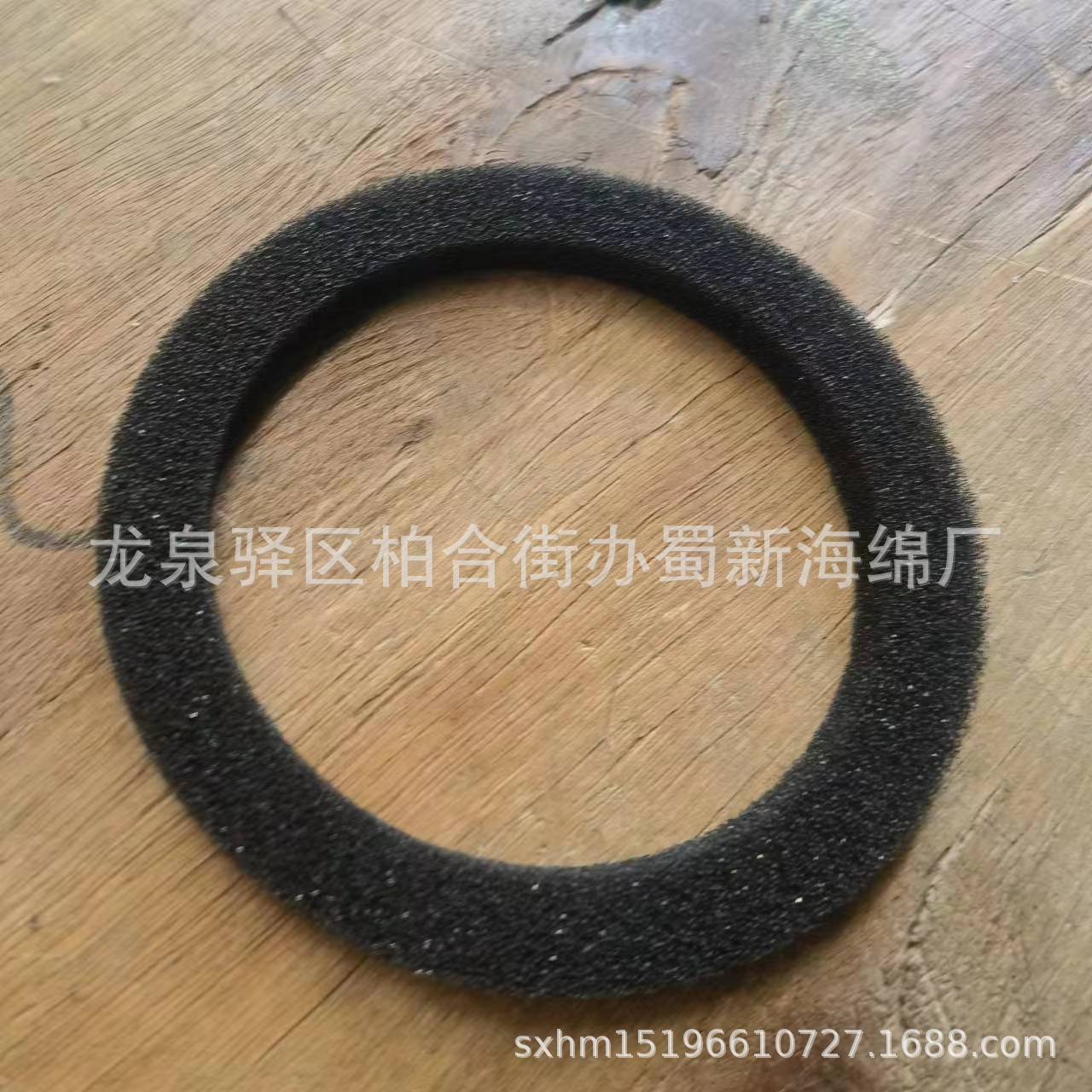 厂家供应黑色高密度海绵/手撕小方格海绵/玻璃器皿缓冲海绵